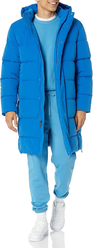 Men's Big Hooded Long Puffer