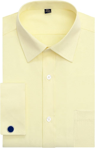 French Cuff Dress Shirts- Men's Big and Tall