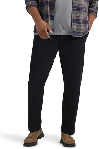 Mens Big & Tall Flat Front Relaxed Taper Pant by Lee