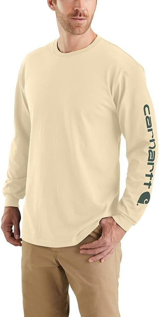 Big Men's Loose Fit  Long-Sleeve Plus Size T-Shirt