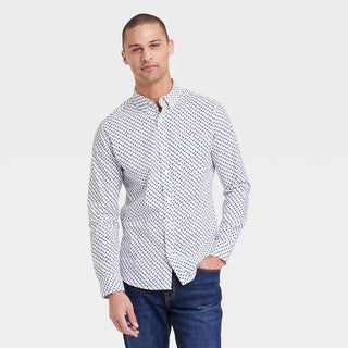 Men'S Every Wear Long Sleeve Button-Down Shirt - Goodfellow & Co