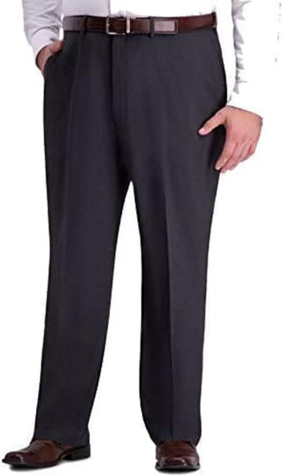 Big Men's Fit Flat Front Dress Pants