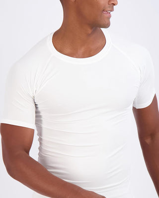 Big Men's Short Sleeve Compression Undershirt- 4 pack