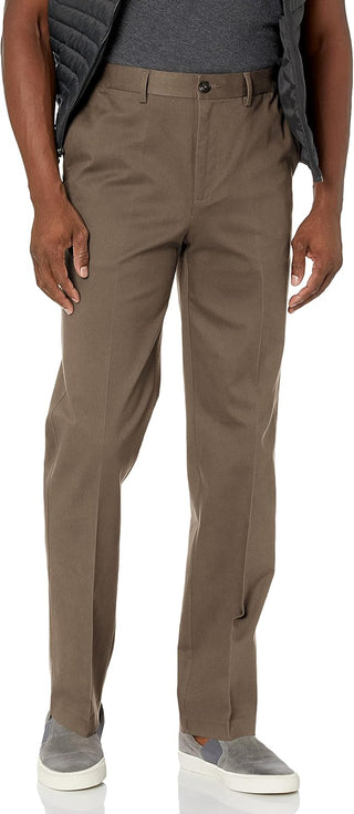 Big Men's Flat Front Plus Size Chino Pant