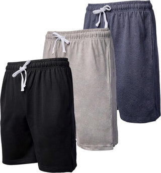 Big Men's Lounge Sweat Shorts (3 Pack)