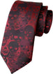 2.4"/Skinny Ties/Wine Black