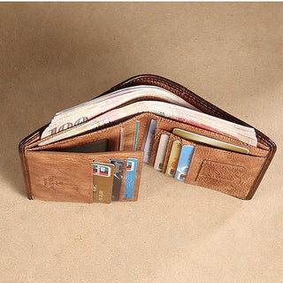 Men's Wallet Wallet Credit Card Holder Wallet Cowhide