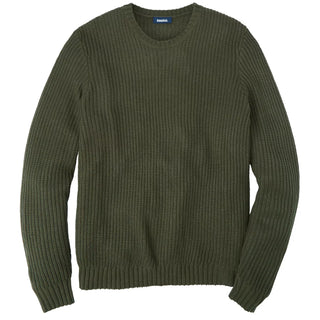 Men'S Big & Tall Shaker Knit Crewneck Sweater