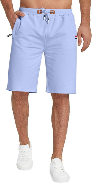 Plus Sized Men's Beach Shorts Elastic Waist Big and Tall Beach Shorts