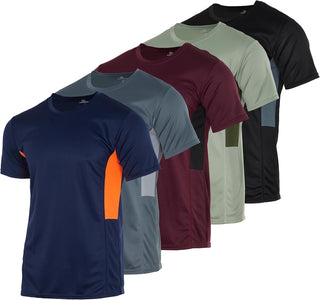 Big Men's Crew Neck T Shirts | 5 Pack