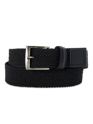 Men'S 35MM Black Stretch Belt