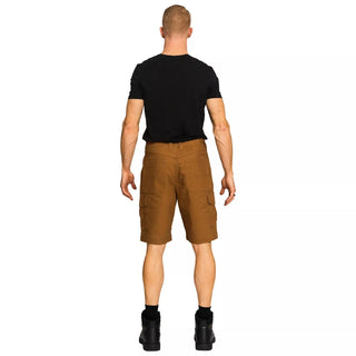 Full Blue Men'S Big Side Elastic Stretch Duck Canvas Cargo Short