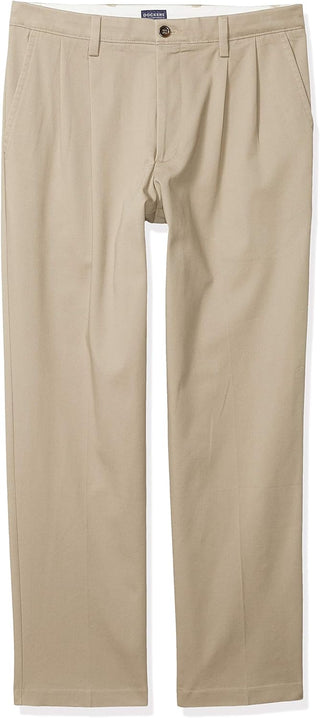 Men' Khaki Pants - Pleated (Big & Tall)