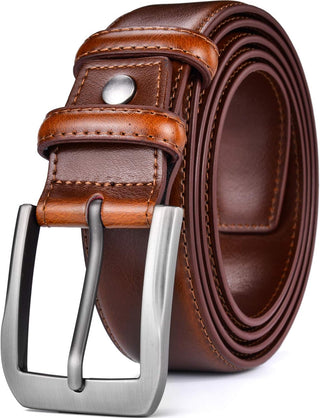 Big Men's Casual or for Dress Leather Belts 