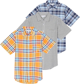 Big Men's  Button down Shirt (3 Pack)