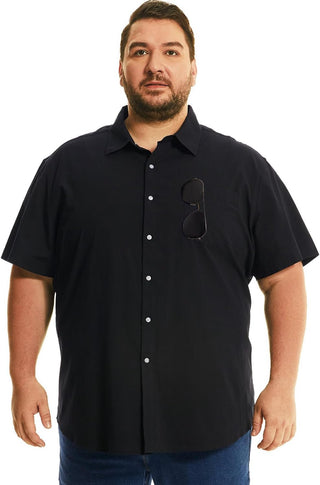 Plus Sized Mens Button down Shirt 