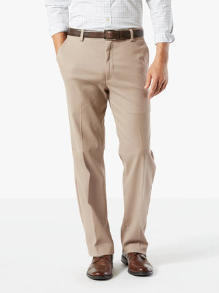 Plus Size Men's Big & Tall Classic Fit Easy Khaki Pants