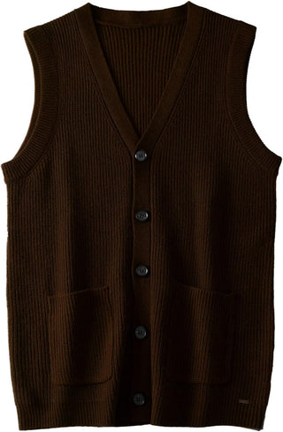 Big Men's V-Neck Sweater Vest 