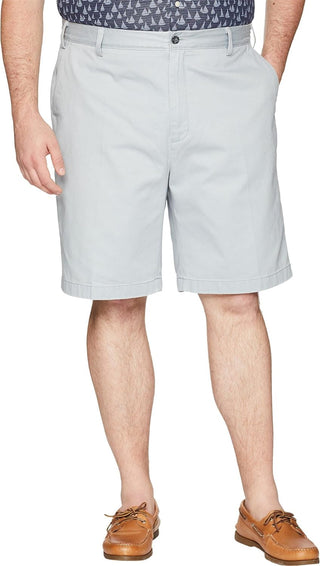 Big Men's Flat Front Chino Plus Size Short