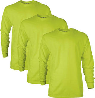 Big Men's Ultra Cotton Long Sleeve T-Shirt, Multipack