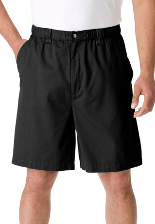  Elastic Plain Front Shorts