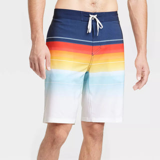 Men'S Striped Board Shorts - Goodfellow & Co