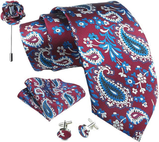 Paisley Ties for Men – Tie Set 