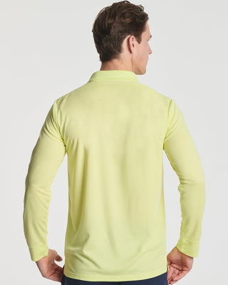 Long-Sleeve Polo Shirt for Big & Tall Men