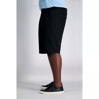 Haggar Men'S Cool 18 Pro Big & Tall Pleated Front Short