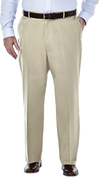 Men's Big and Tall Work Pants Flat Front