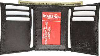 Men's Leather Trifold Wallet