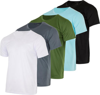 Big Men's Crew Neck T Shirts | 5 Pack