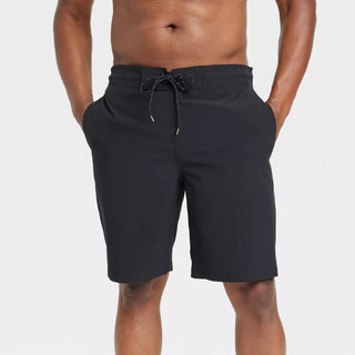 Men'S 9" E-Board Swim Shorts - Goodfellow & Co Black