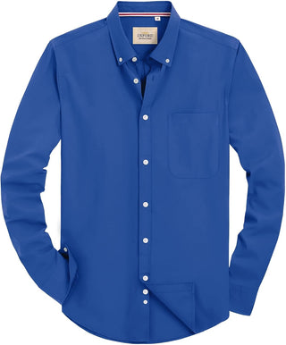 Big Men's Solid Oxford Shirt