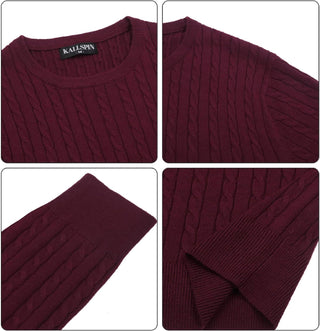 Big Men's Crewneck Sweater Knitwear