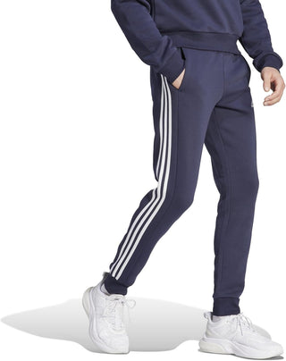 Big Men's Fleece Tapered 3-Stripes Sweatpants