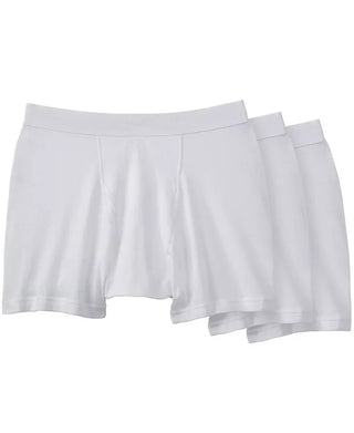 Big & Tall Cotton Mid-Length Briefs 3-Pack