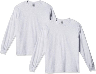 Big Men's Ultra Cotton Long Sleeve T-Shirt, Multipack