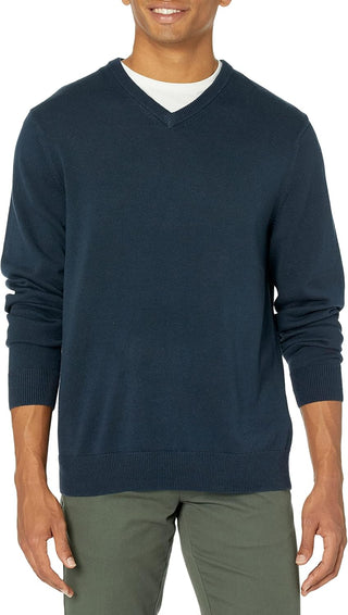 Big Men's V-Neck Plus Size Sweater 