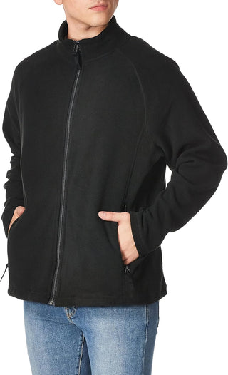 Big and Tall Mens Full-Zip Microfleece