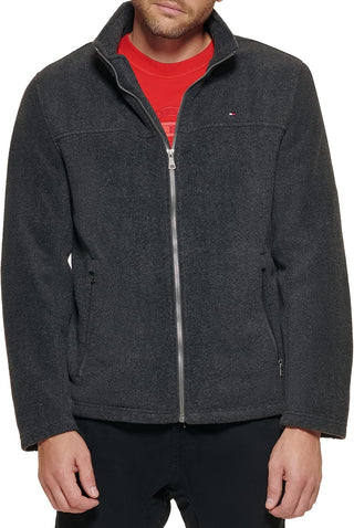 Plus Sized Classic Zip Fleece Jacket