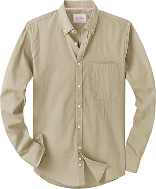 Big Men's Solid Oxford Shirt