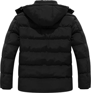 Big and Tall Winter Puffer Coat w/ Hood