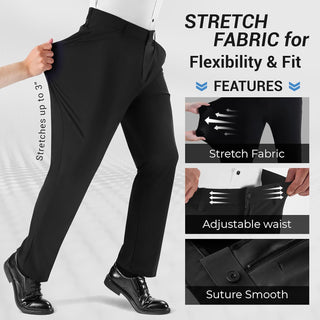 Big Men's Stretch Dress Pants