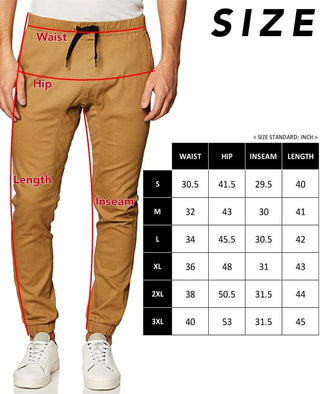 Big Men's Stretch Jogger Plus Size Pants