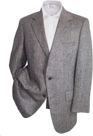 Big Men Herringbone Sport Jacket