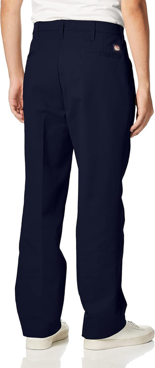 Executive Big and tall Men's Double Pleated Twill Work Slacks