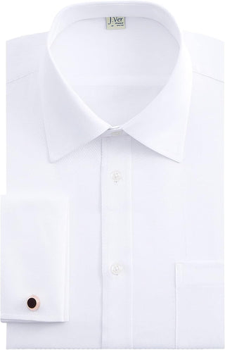 French Cuff Dress Shirts- Men's Big and Tall