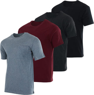 Big Men's Cotton  T-Shirts (4 Pack)