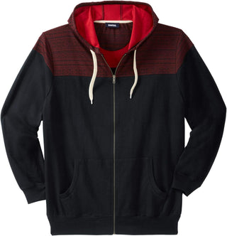 Big and Tall Men's Snow Lodge Hoodie